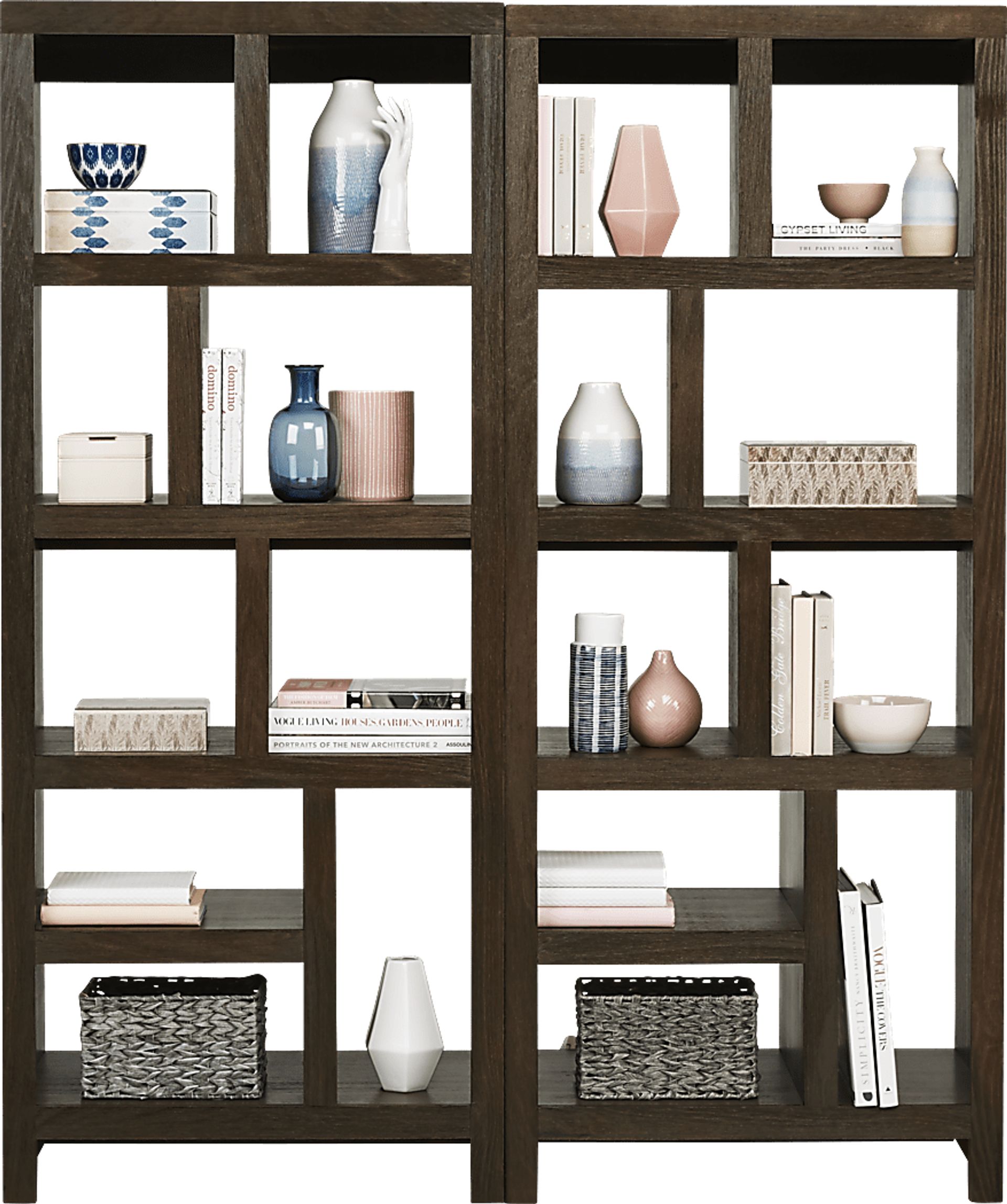 Ryder II Brown 2 Pc Room Divider - Image 1