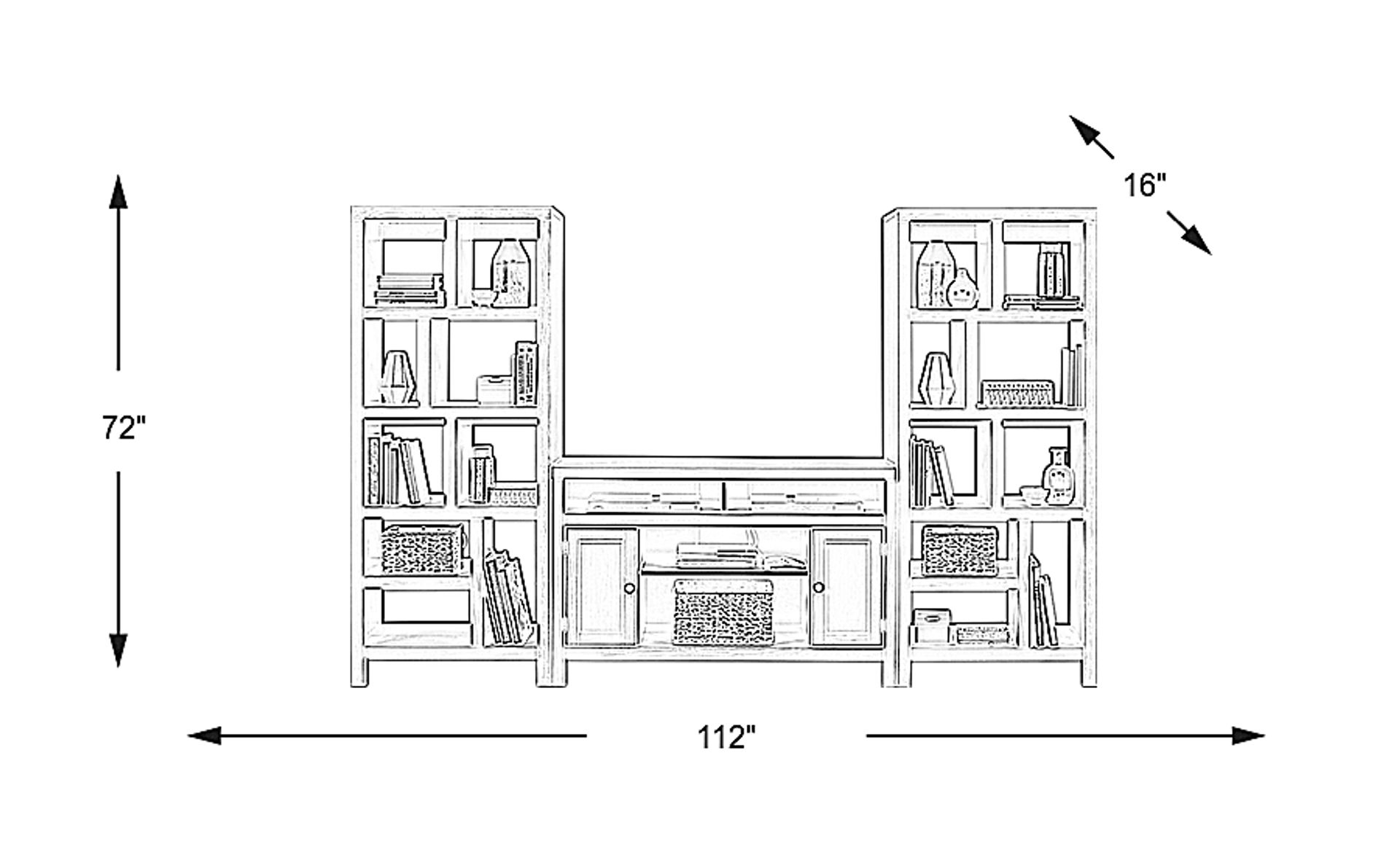 Dimension Image. Please refer to the Dimension Tab on this page for dimension details.