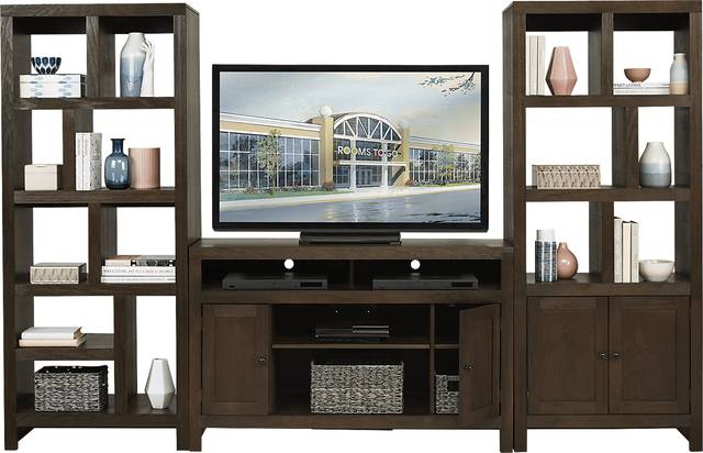 Ryder II Brown 3 Pc Wall Unit - Thumbnail - Image 2