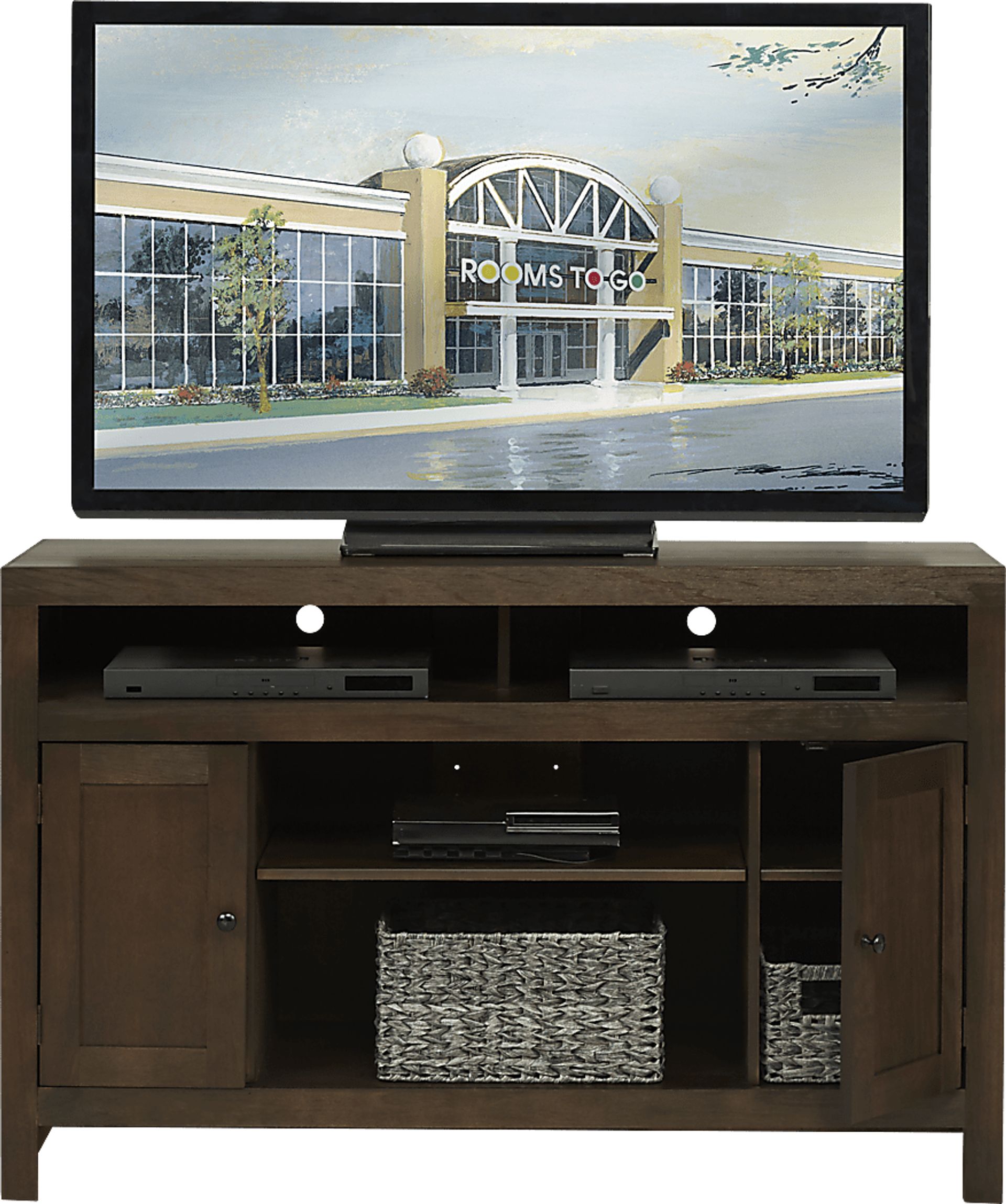 Ryder II Brown 52 in. Console - Image 2