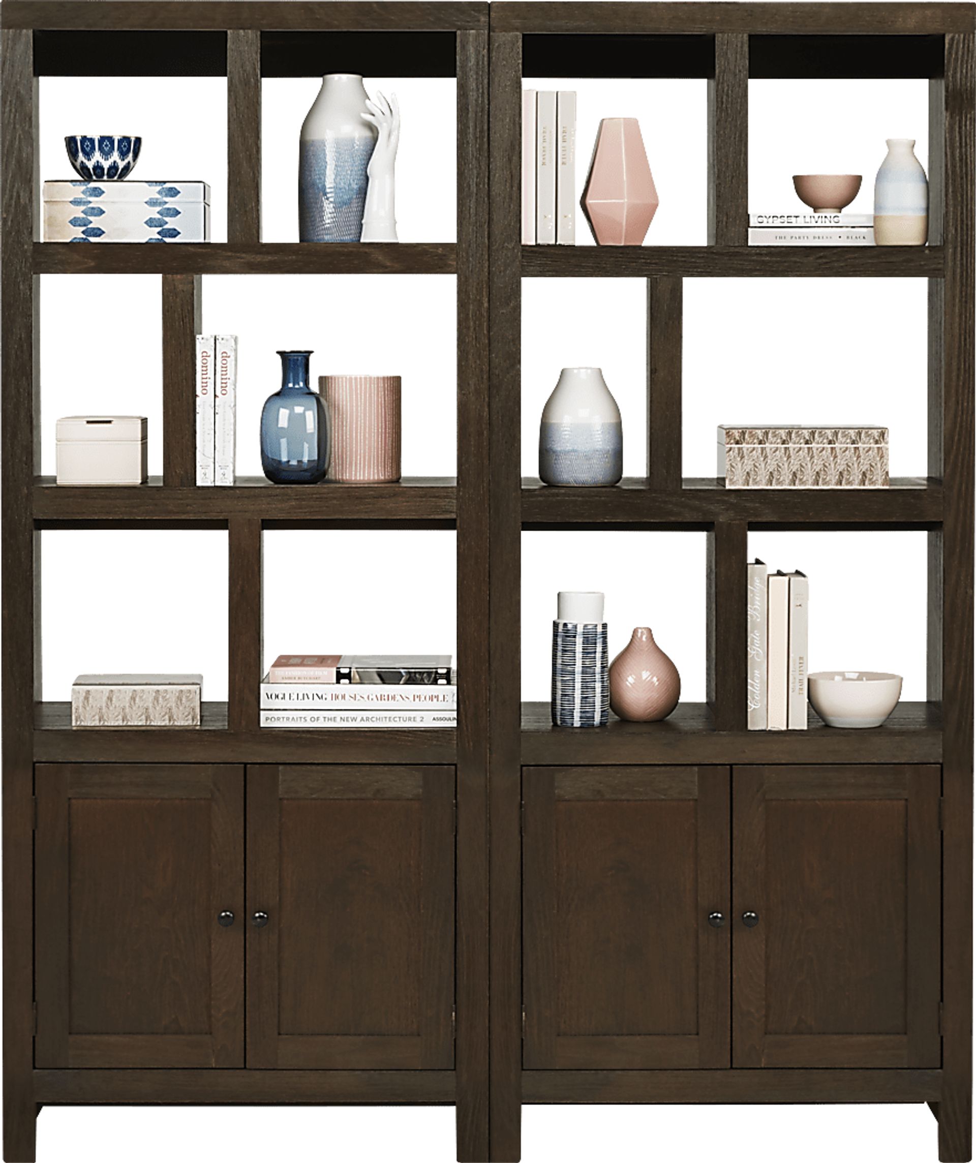 Ryder II Brown Dividers, Set of 2 - Image 1