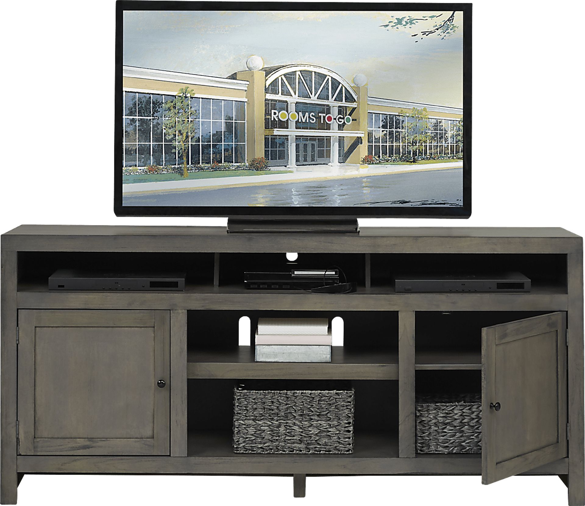 Ryder II Gray 72 in. Console - Image 2