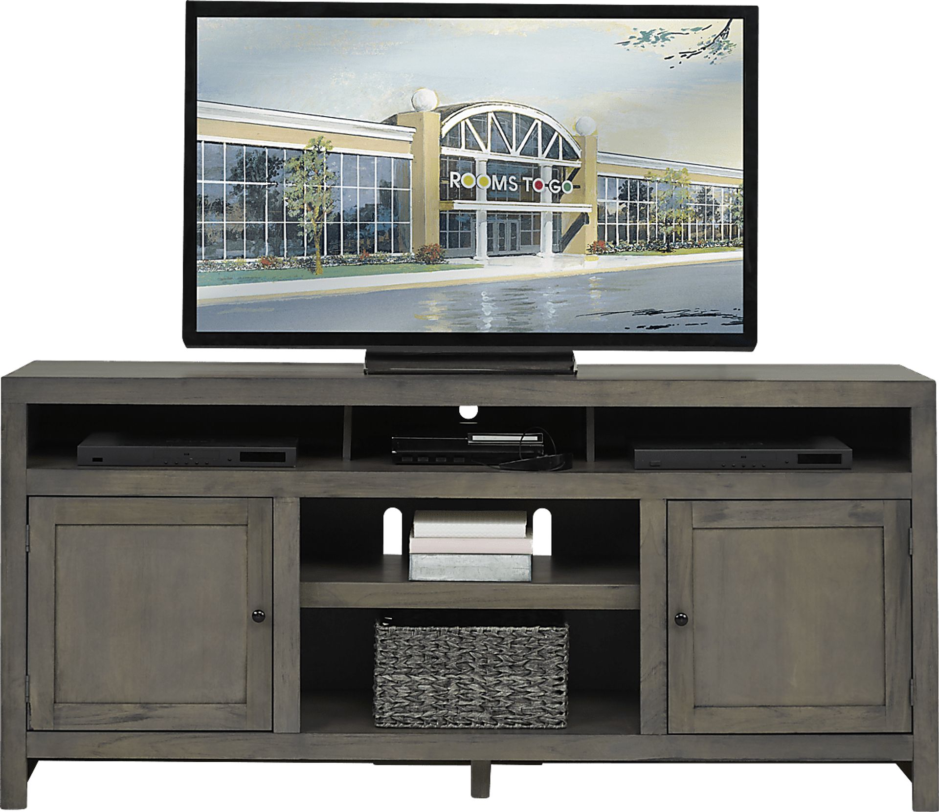Ryder II Gray 72 in. Console - Image 1