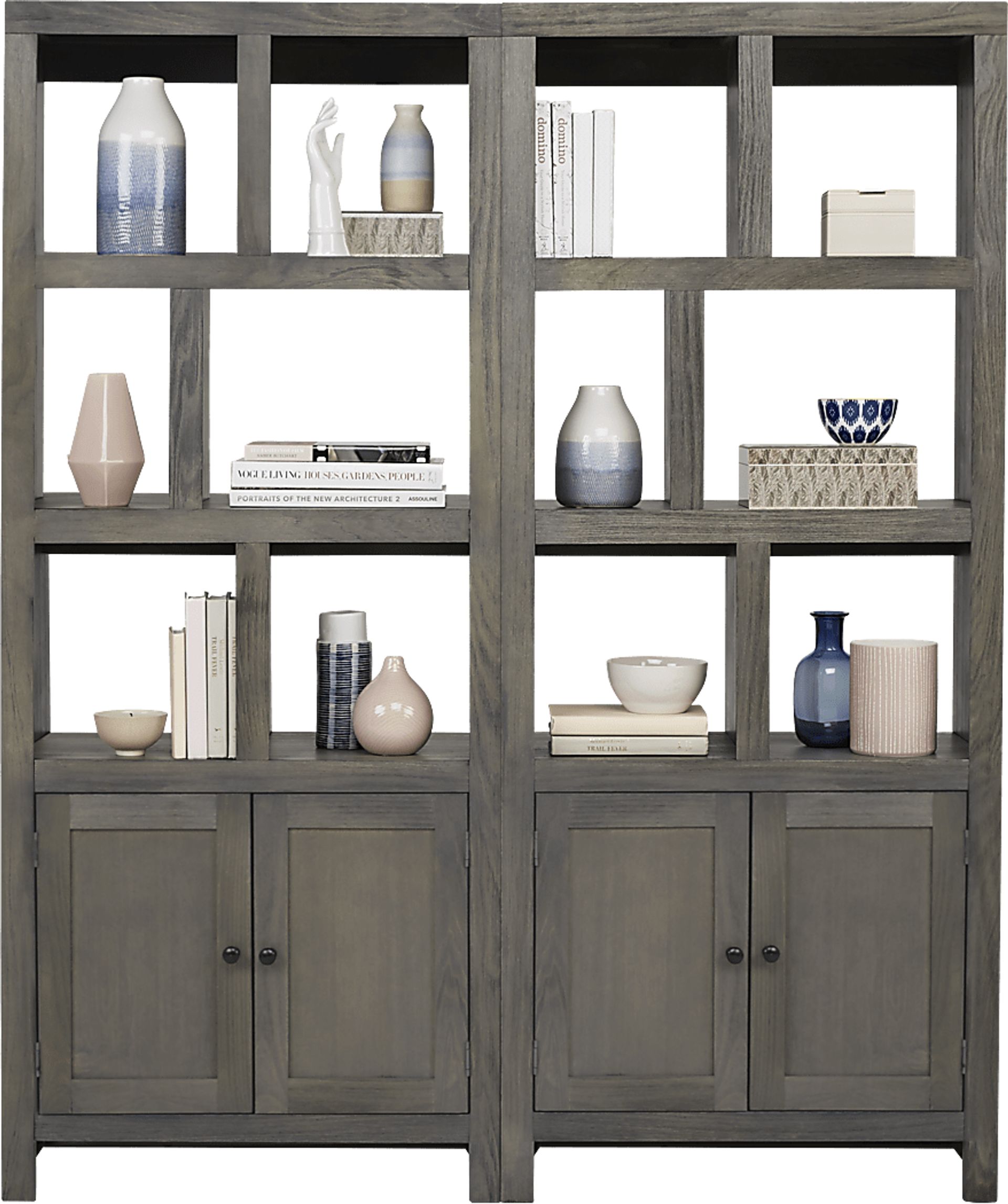 Ryder II Gray Dividers, Set of 2 - Image 1