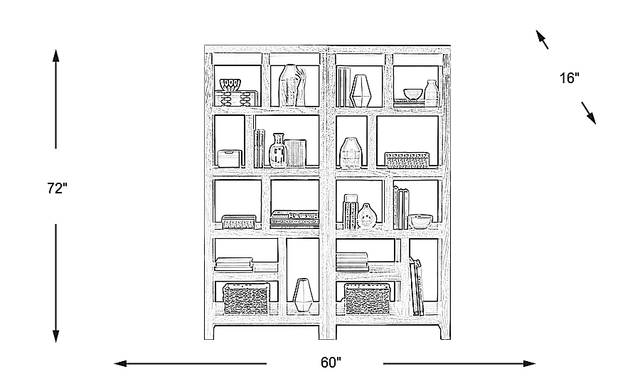 Dimension Image. Please refer to the Dimension Tab on this page for dimension details.