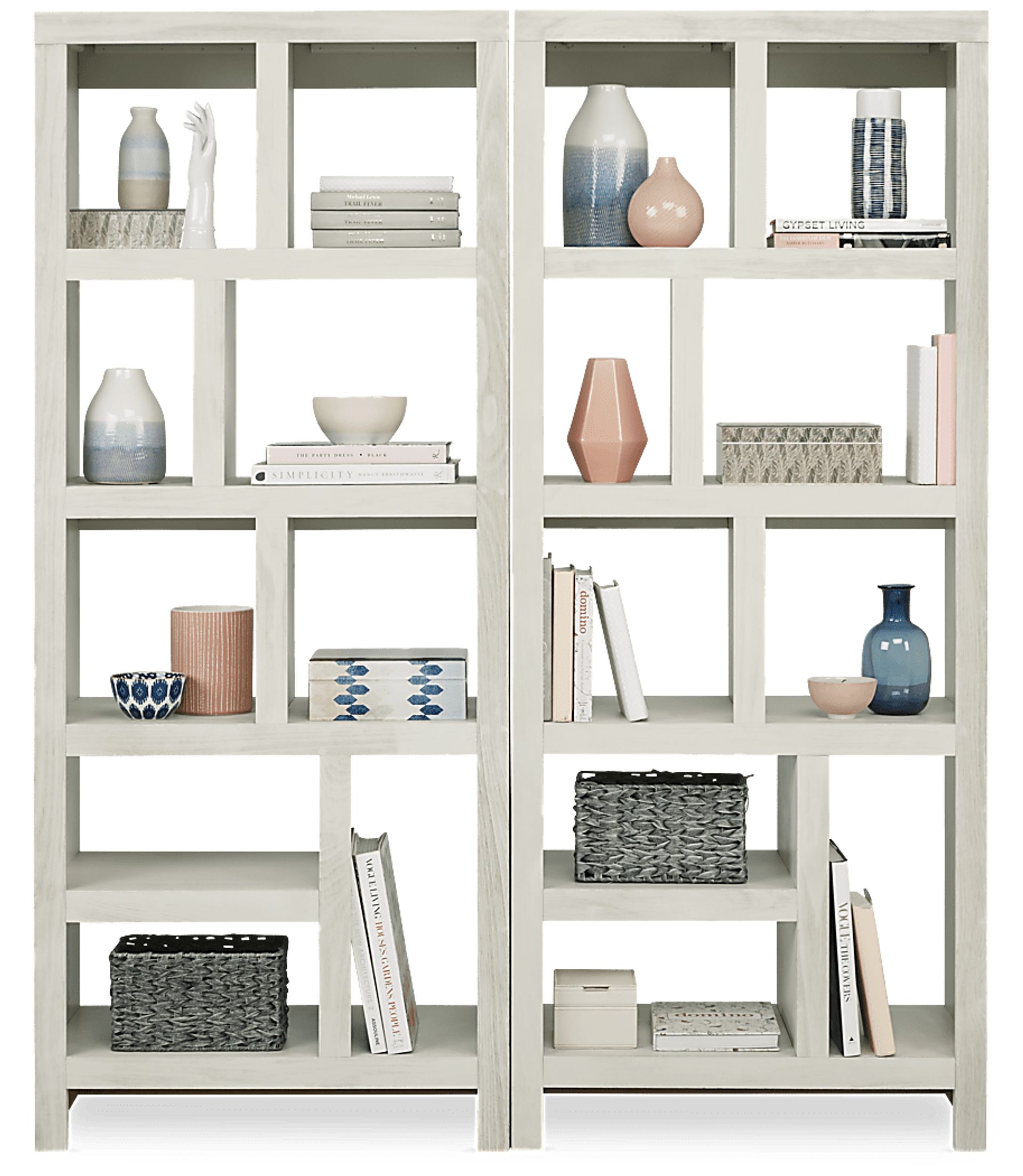Ryder II White 2 Pc Room Divider - Image 1