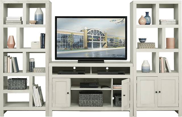 Ryder II White 3 Pc Wall Unit - Thumbnail - Image 2