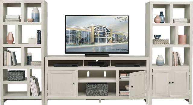 Ryder II White 3 Pc Wall Unit - Thumbnail - Image 2