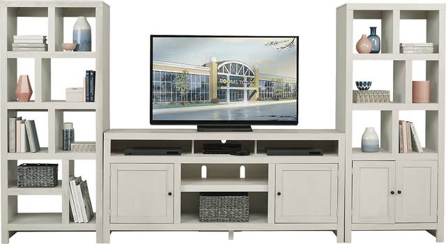 Ryder II White 3 Pc Wall Unit - Thumbnail - Image 1