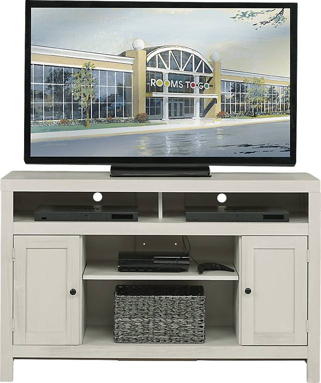 Ryder II White 52 in. Console - Thumbnail - Image 1