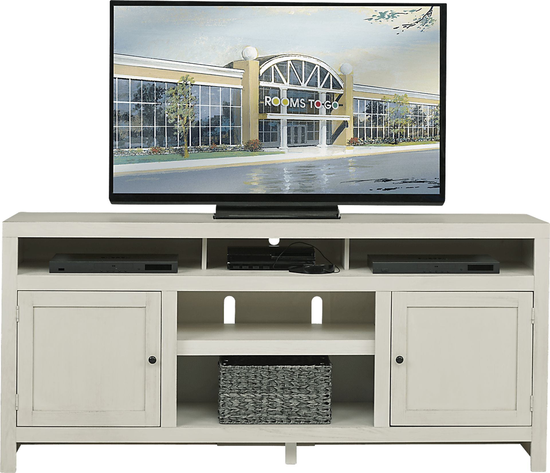 Ryder II White 72 in. Console - Image 1