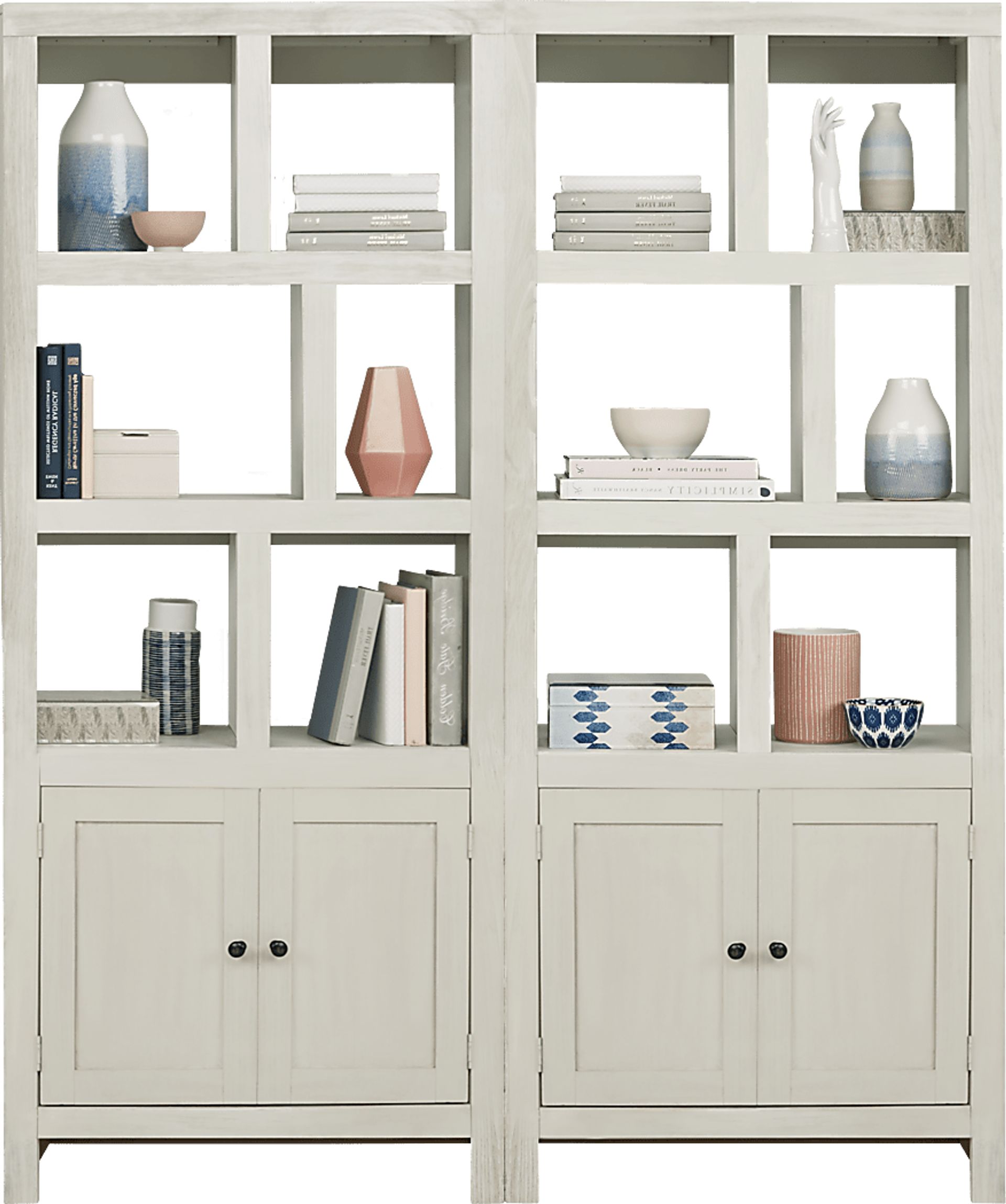 Ryder II White Dividers, Set of 2 - Image 1