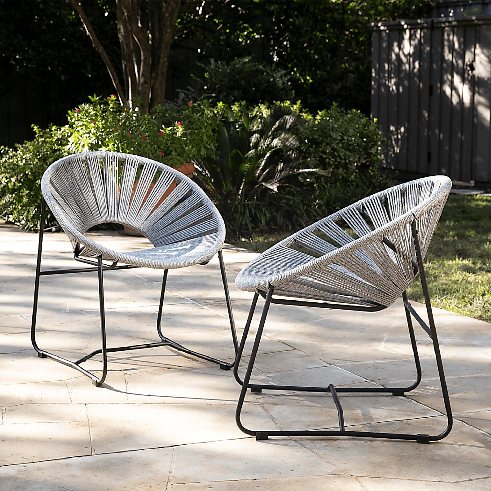 Ryegrass Gray Accent Chair, Set of 2 - Image 2