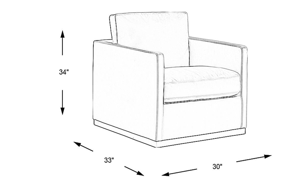 Ryker Leather Swivel Chair