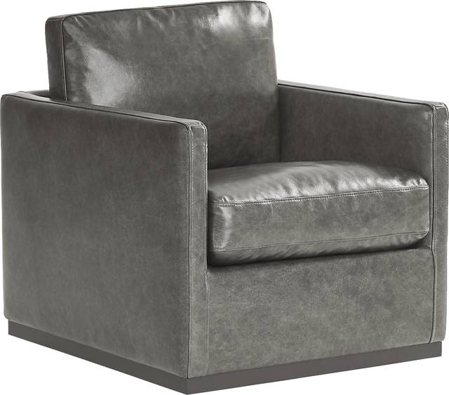 Ryker Onyx Swivel Chair - Thumbnail - Image 1