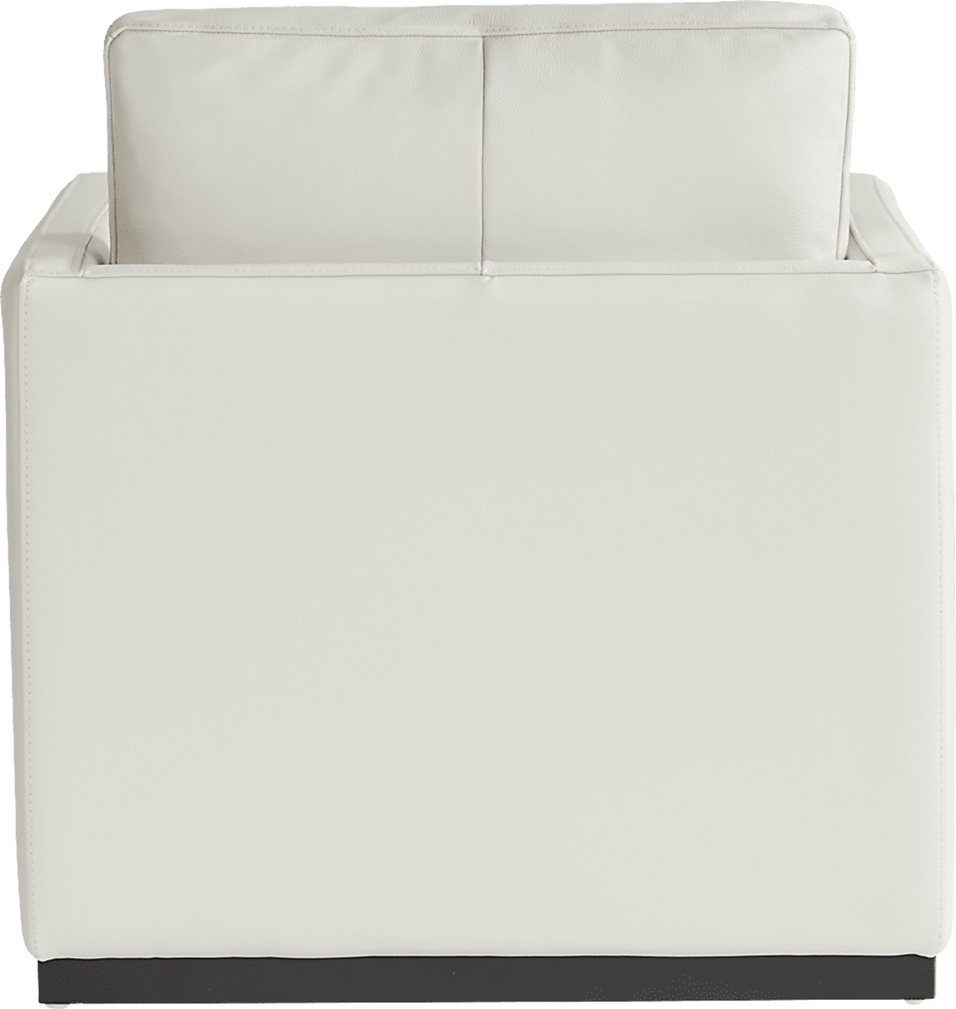 Ryker White Swivel Chair - Image 3
