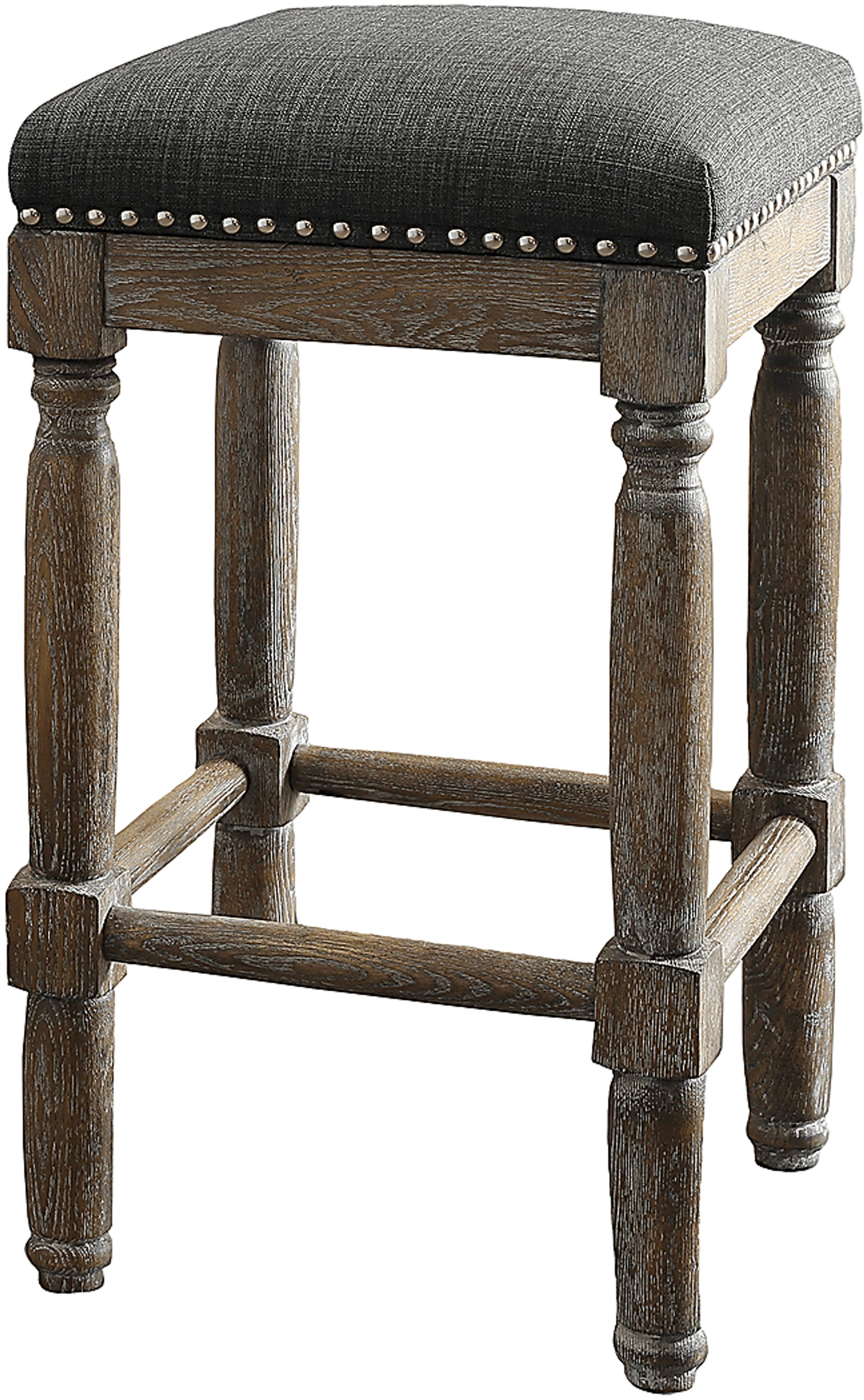Rylandier Gray Counter Height Stool, Set of 2 - Image 2