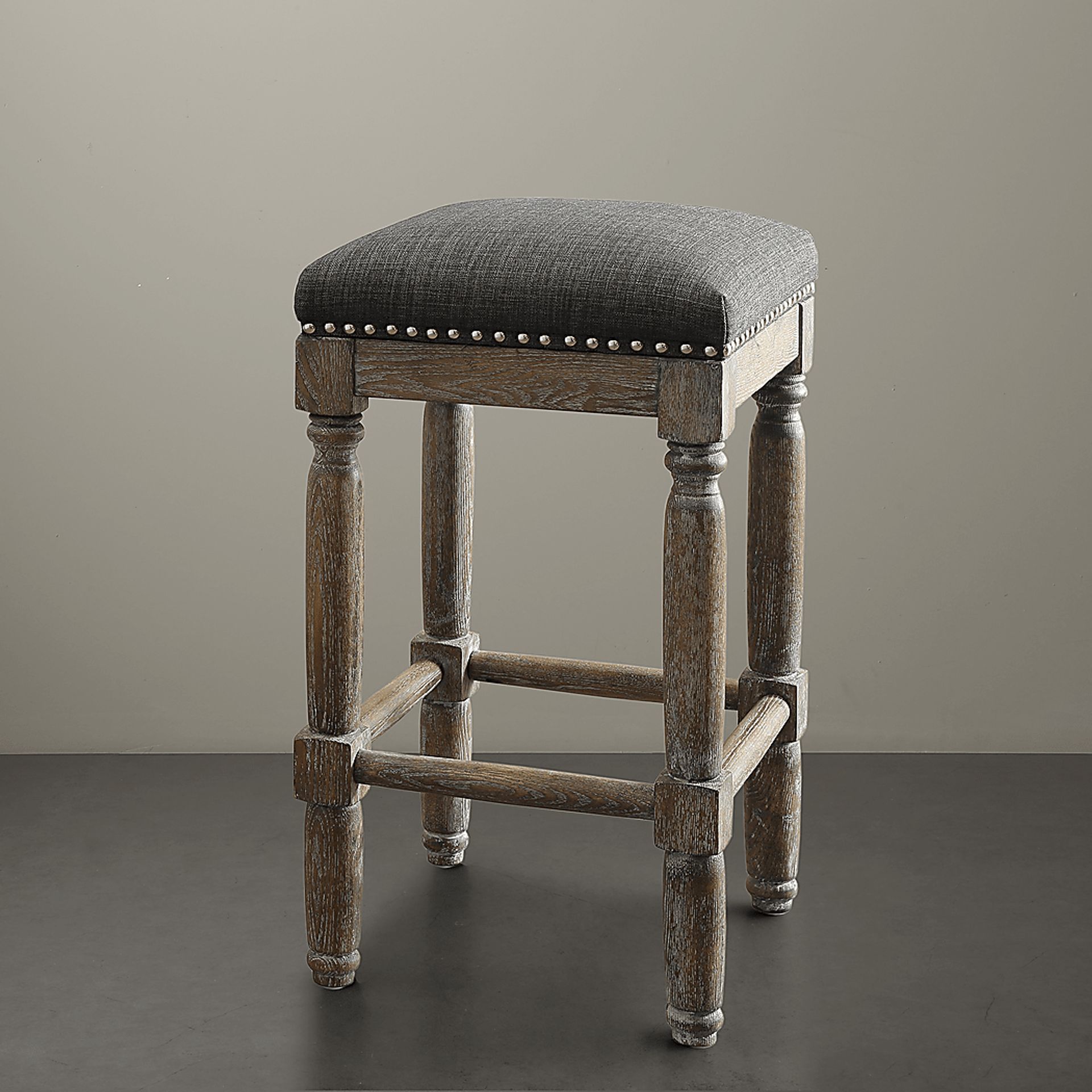 Rylandier Gray Counter Height Stool, Set of 2 - Image 6