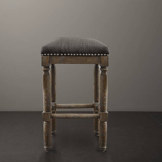 Rylandier Gray Counter Height Stool, Set of 2 - Thumbnail - Image 7