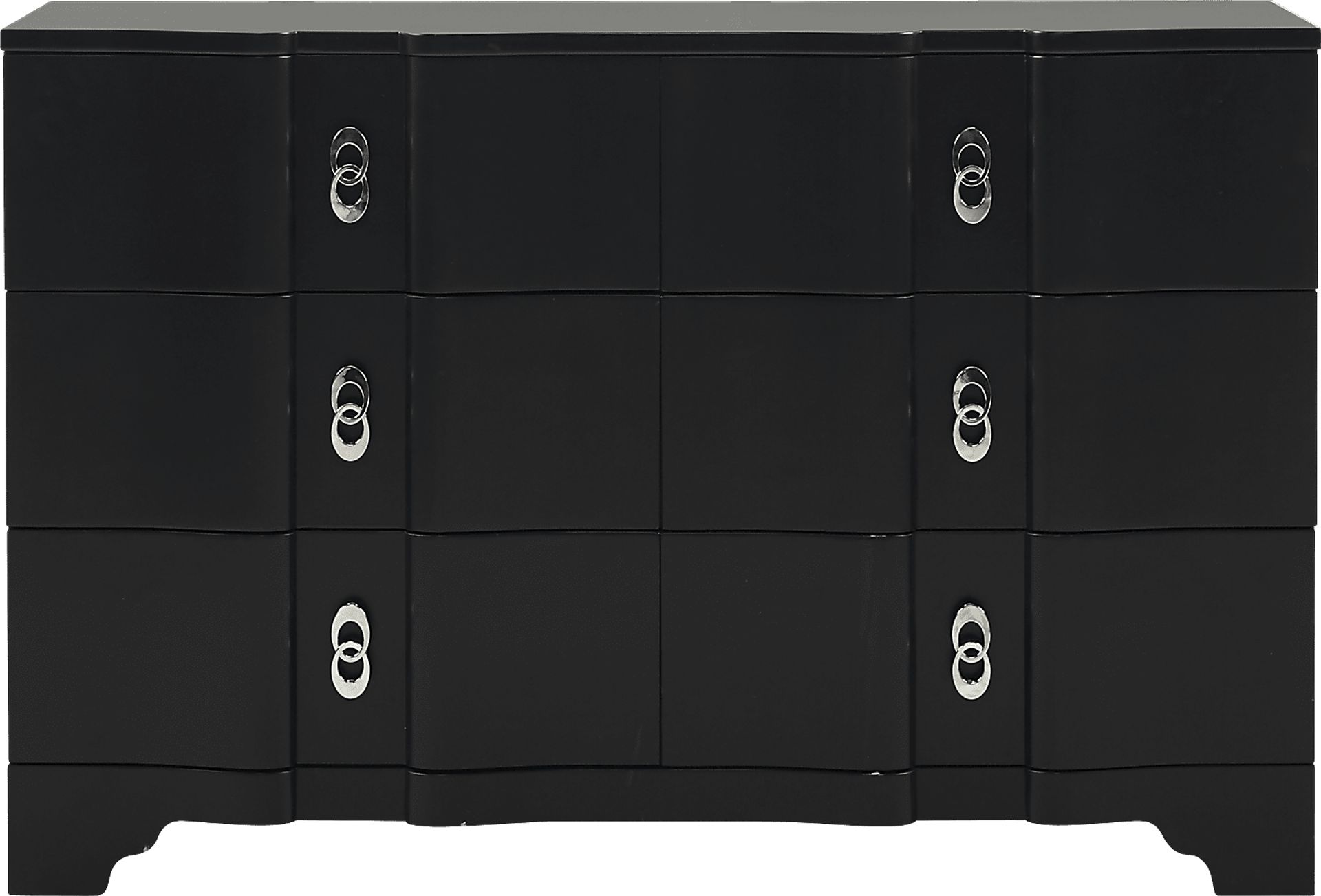 Kids Rylee Black Dresser - Image 1