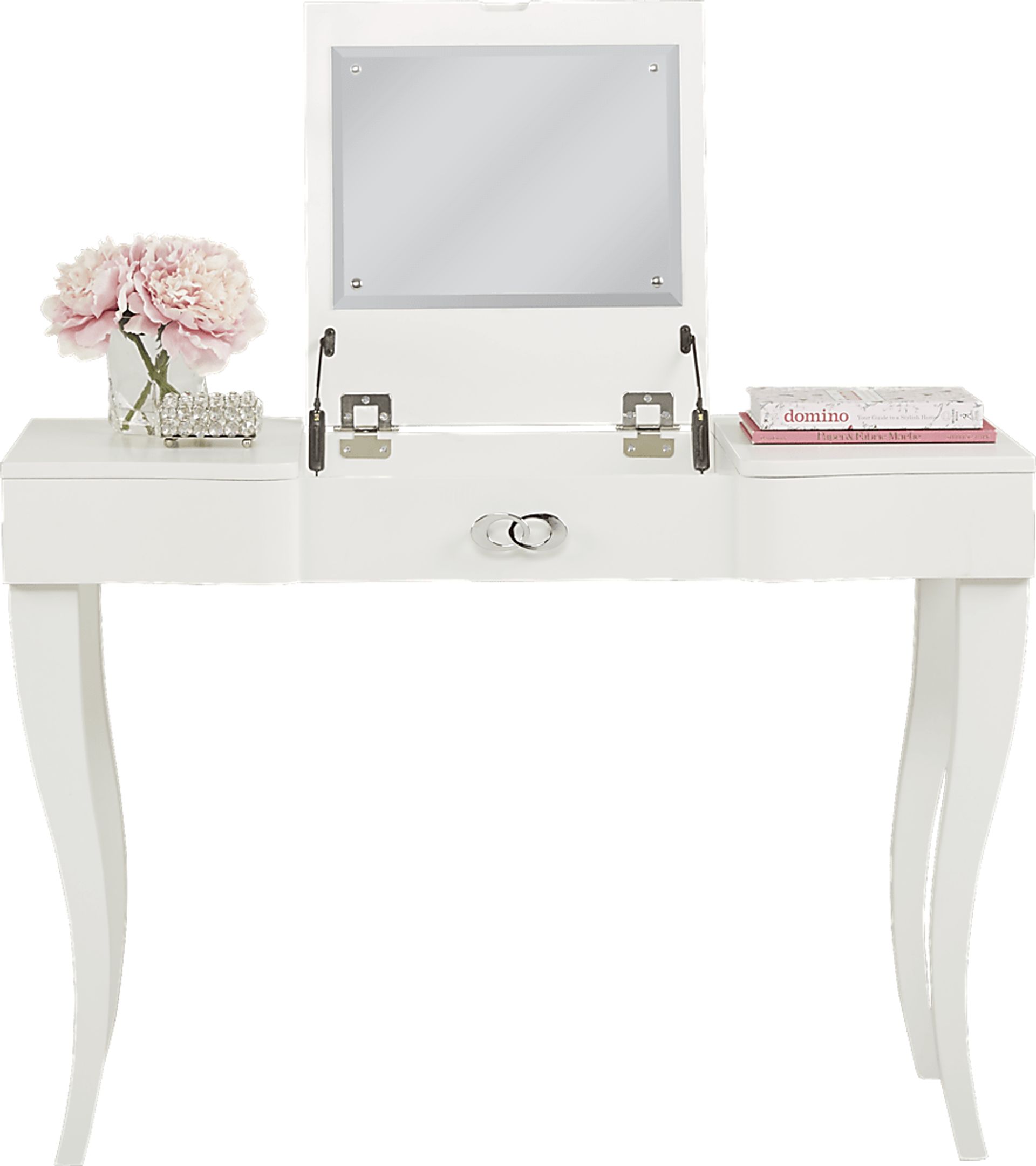 Kids Rylee White Vanity Desk - Image 2