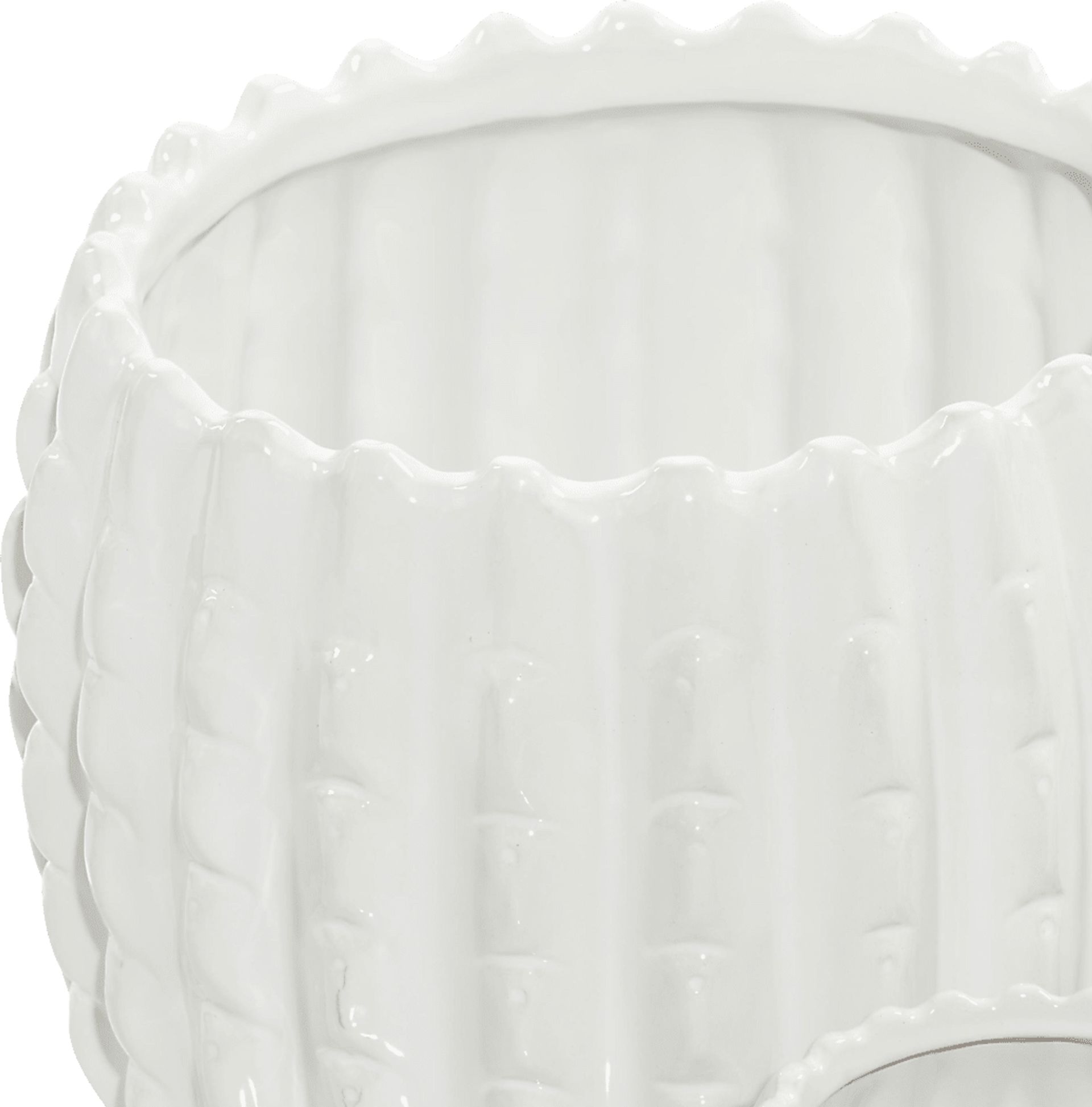 Ryliane White Planter, Set of 4 - Image 4