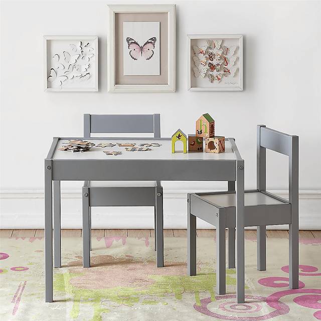 Rylin Gray 3 Pc Toddler Table Set - Thumbnail - Image 5