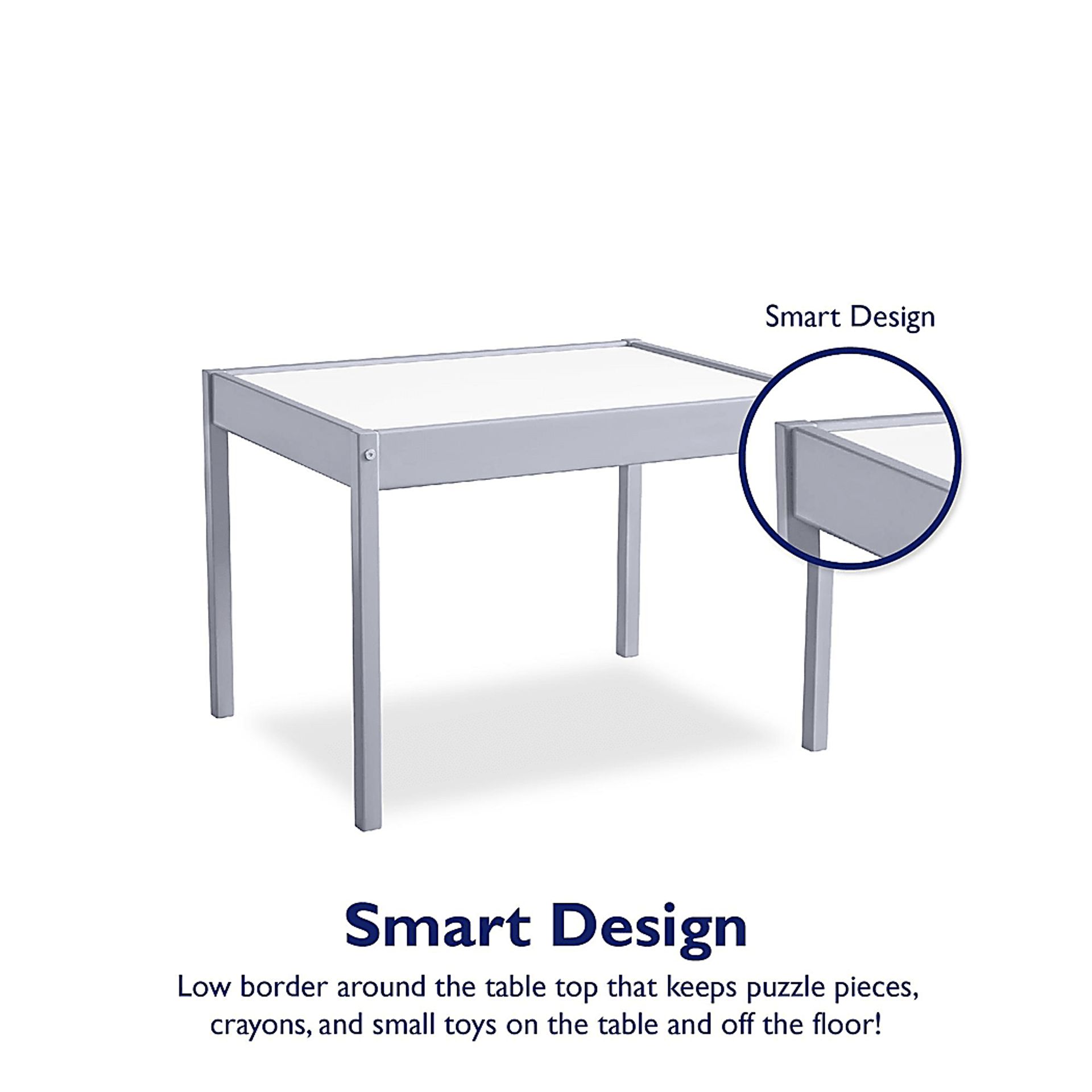 Rylin Gray 3 Pc Toddler Table Set - Image 6