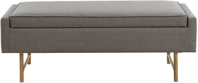 Rylis Gray Accent Bench - Thumbnail - Image 2