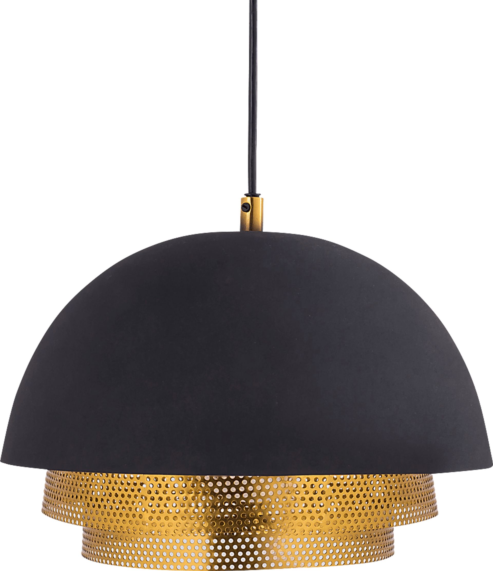 Rylor I Black Pendant - Image 1