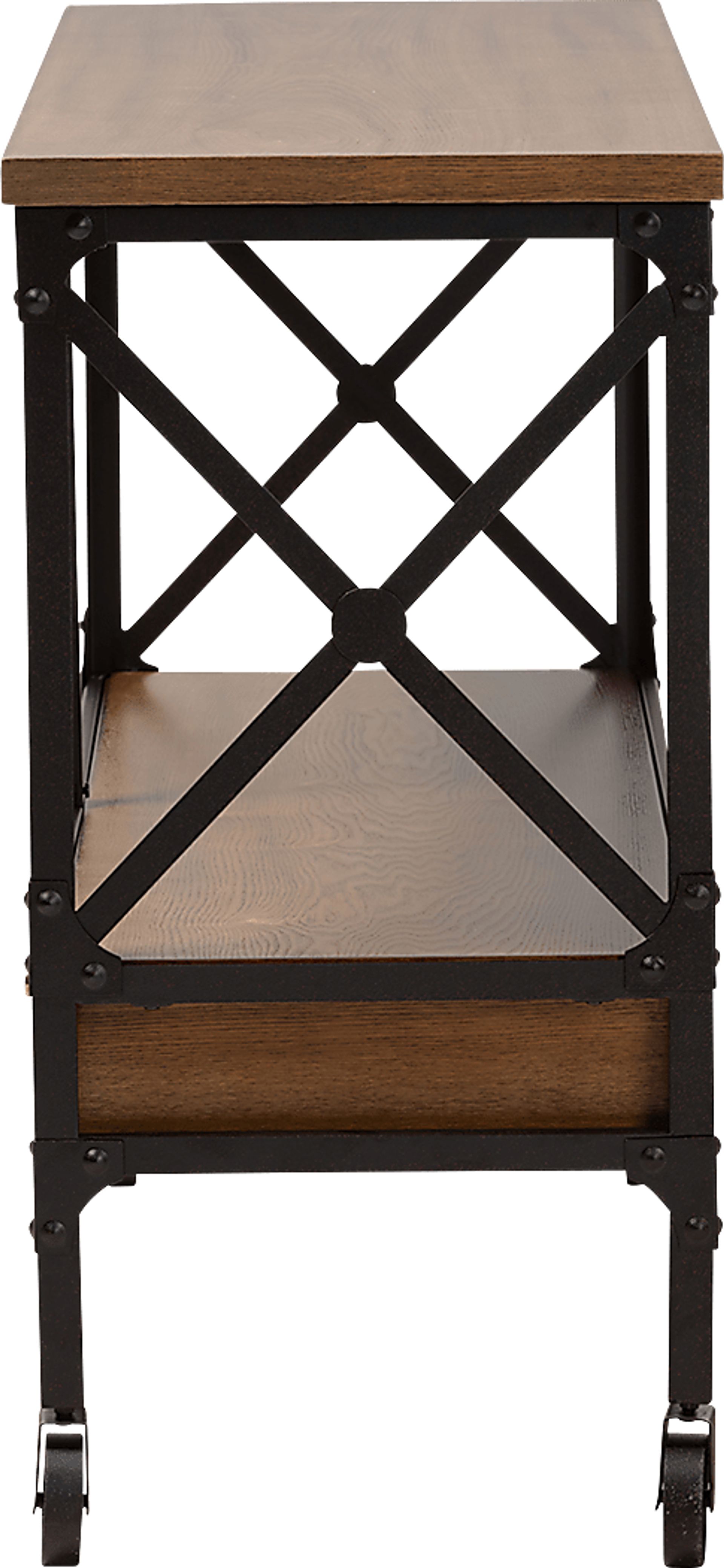 Ryrie Brown Bar Cart - Image 3