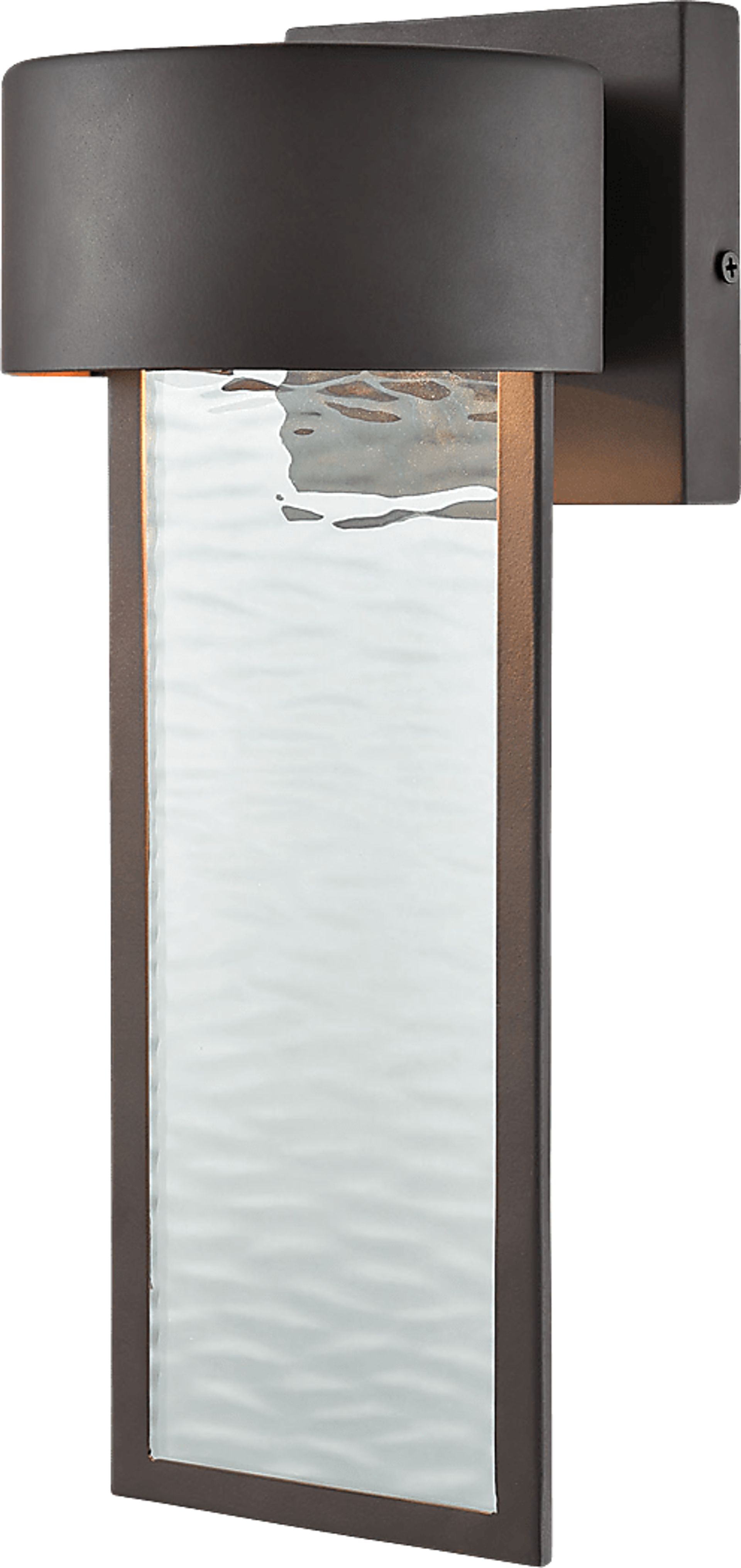 Ryton Brown Outdoor Wall Sconce - Image 1