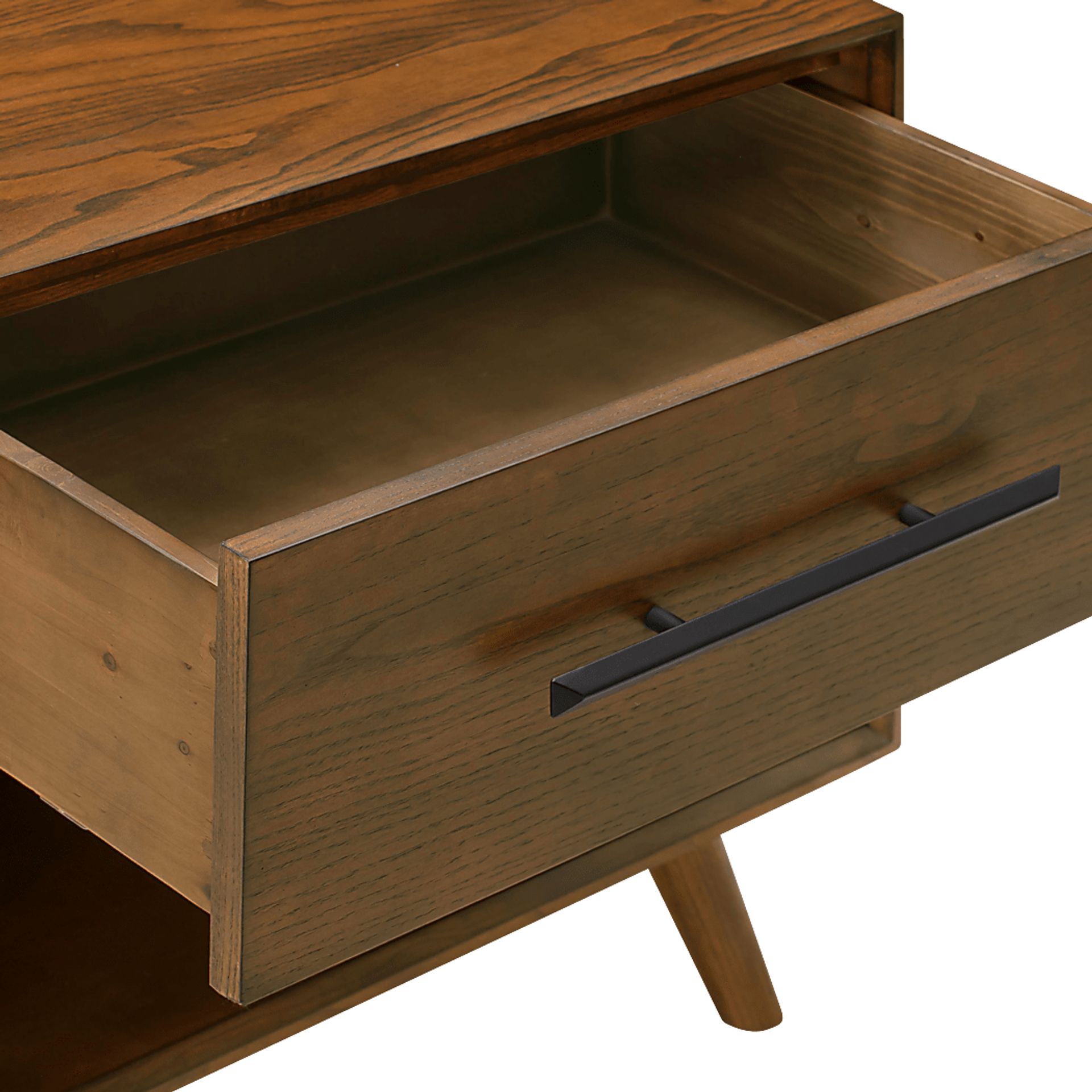 Ryunkin Brown Nightstand - Image 8