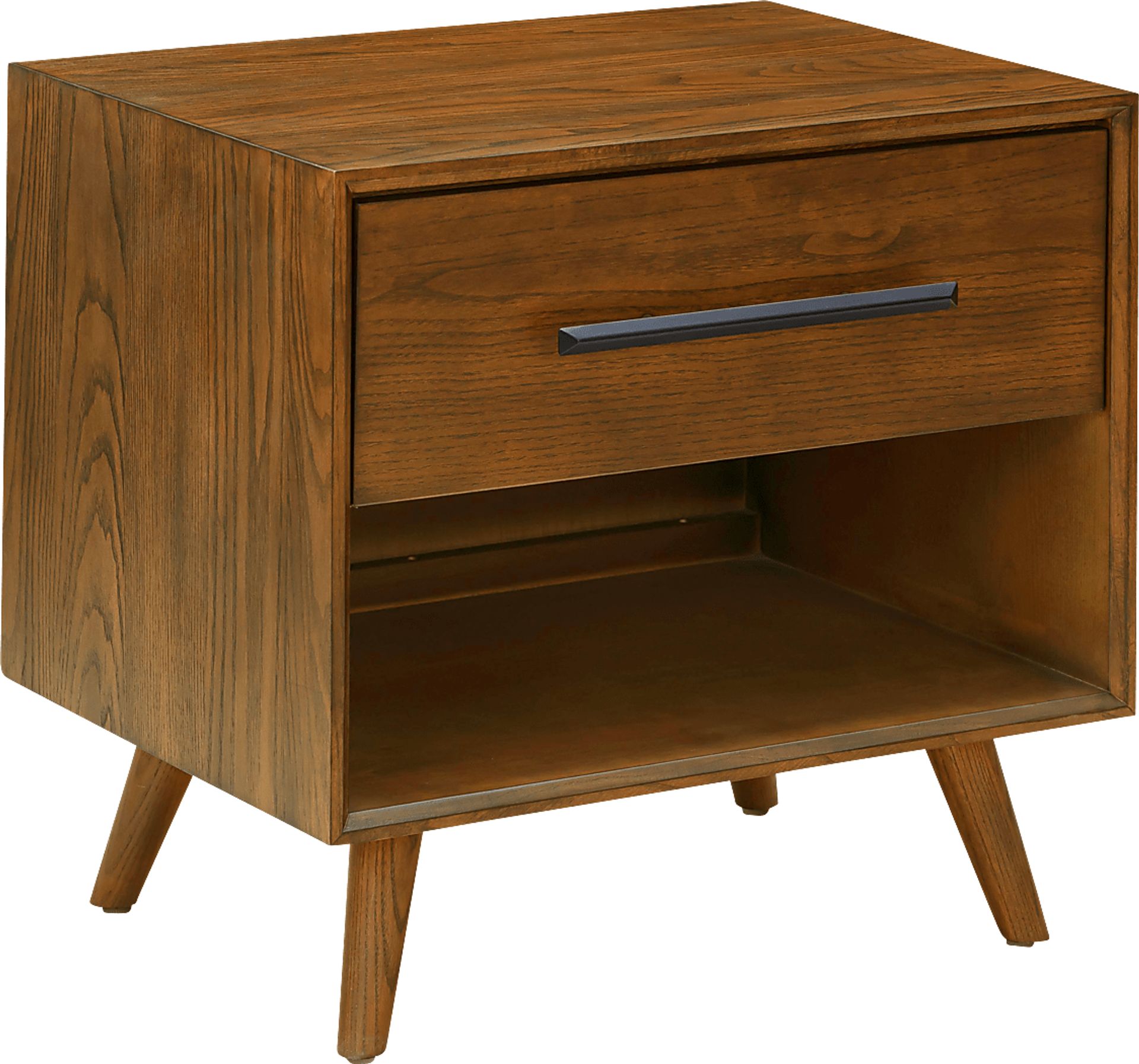 Ryunkin Brown Nightstand - Image 1