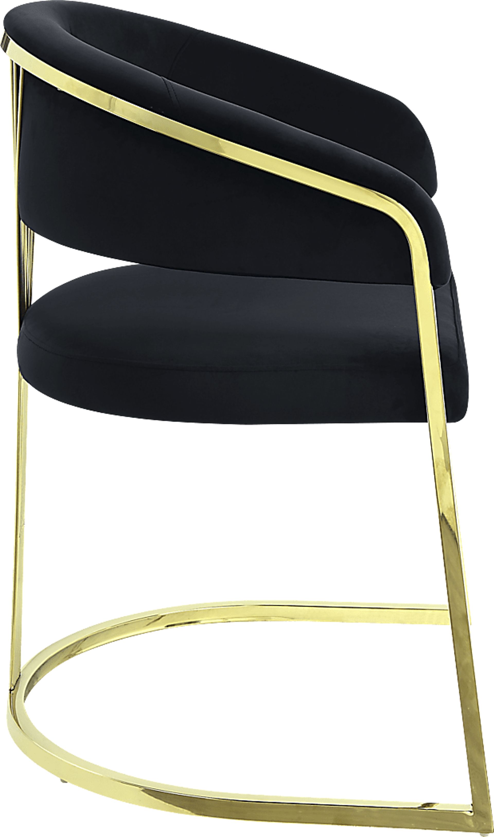 Saadi Black Arm Chair - Image 4
