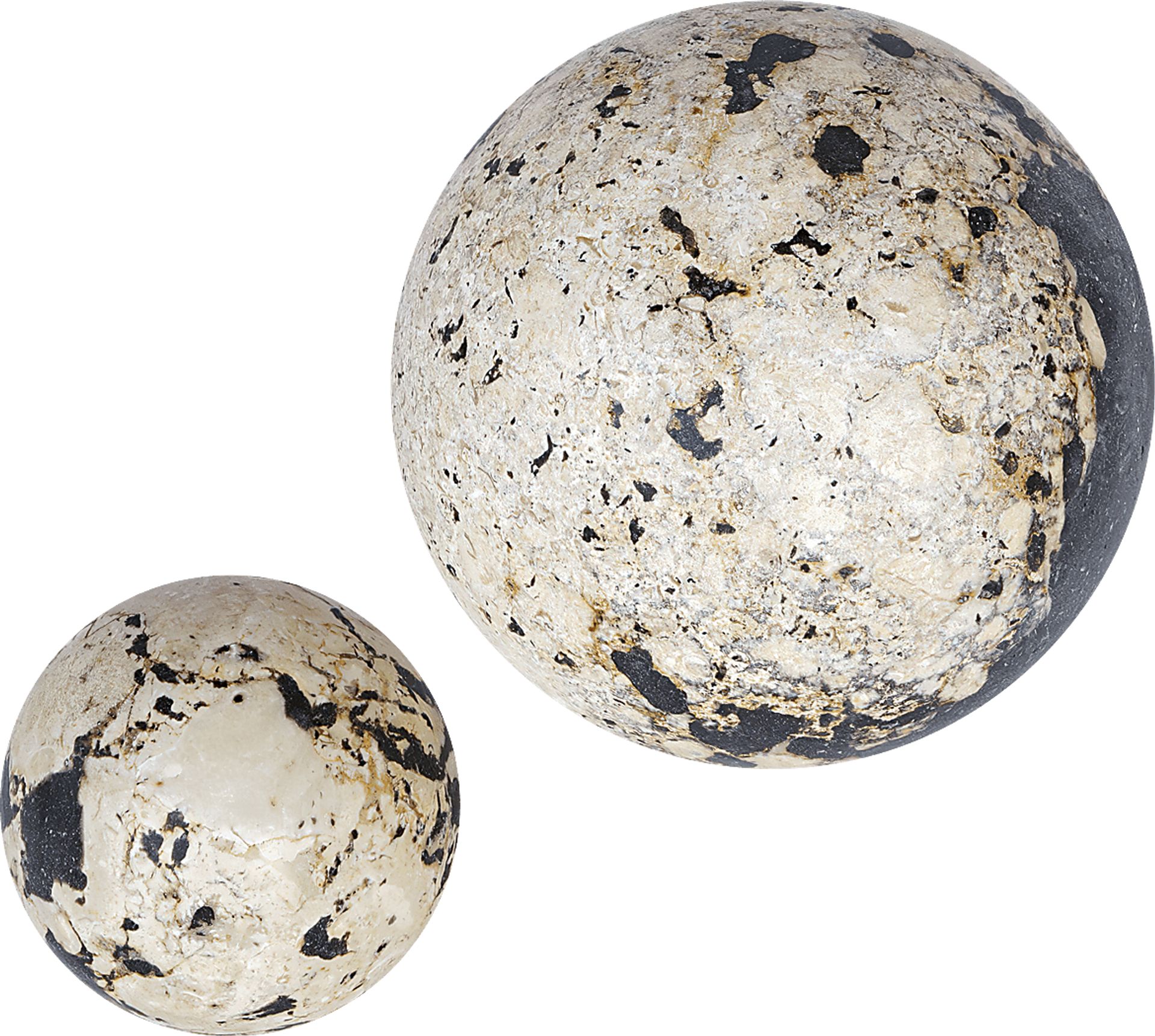 Saaldi White Indoor/Outdoor Sculpture, Set of 2 - Image 6