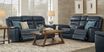Sabella 5 Pc Leather Power Reclining Living Room Set