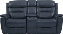 power reclining console loveseat