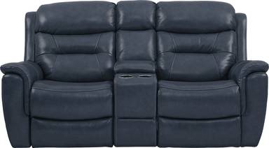 power reclining console loveseat