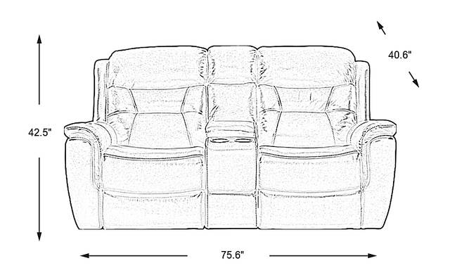 Dimension Image. Please refer to the Dimension Tab on this page for dimension details.