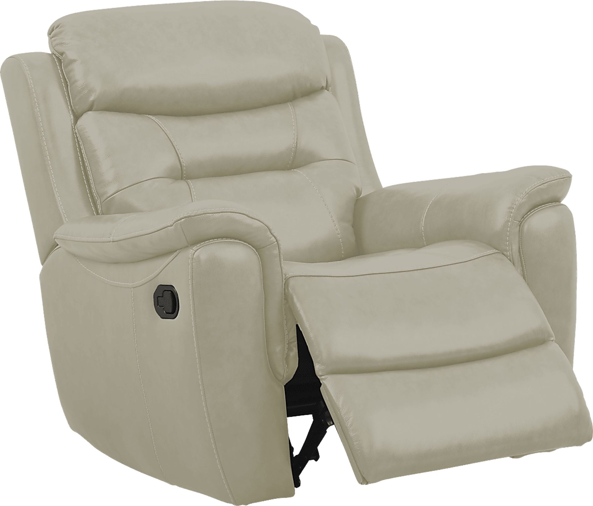 Sabella Stone Leather 6 Pc Living Room with Reclining Sofa - Image 6