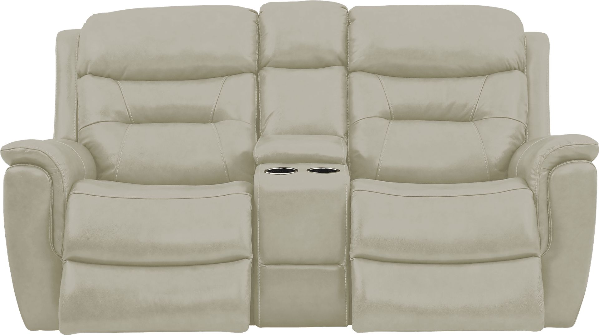 Sabella Stone Leather 7 Pc Reclining Living Room - Image 5