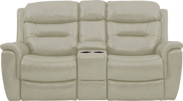 Sabella Stone Leather 7 Pc Reclining Living Room - Thumbnail - Image 4