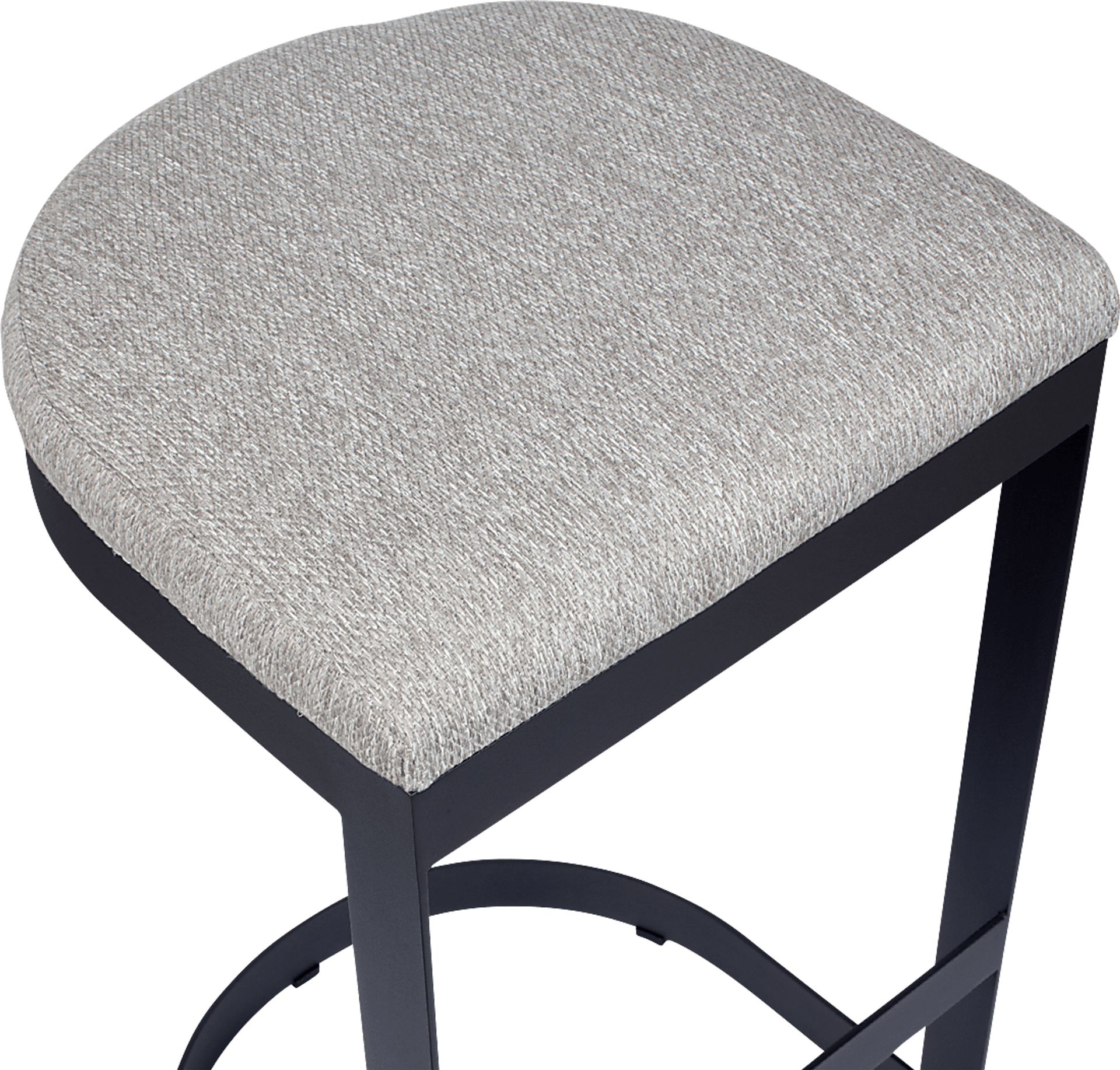 Sabin Gray Outdoor Barstool - Image 3