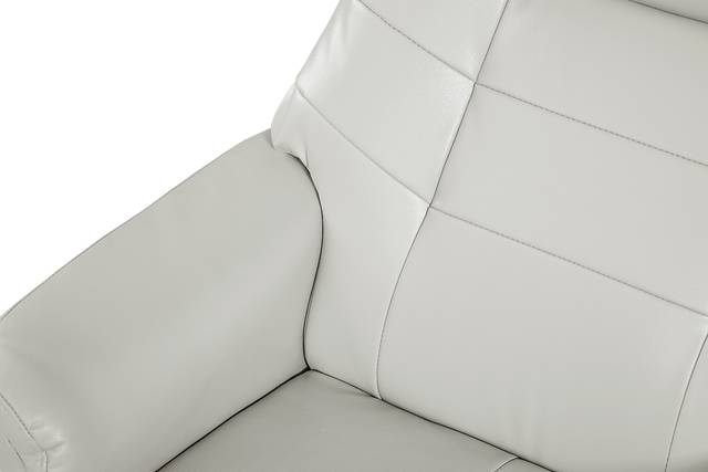 Sabine Gray Recliner with Ottoman - Thumbnail - Image 3