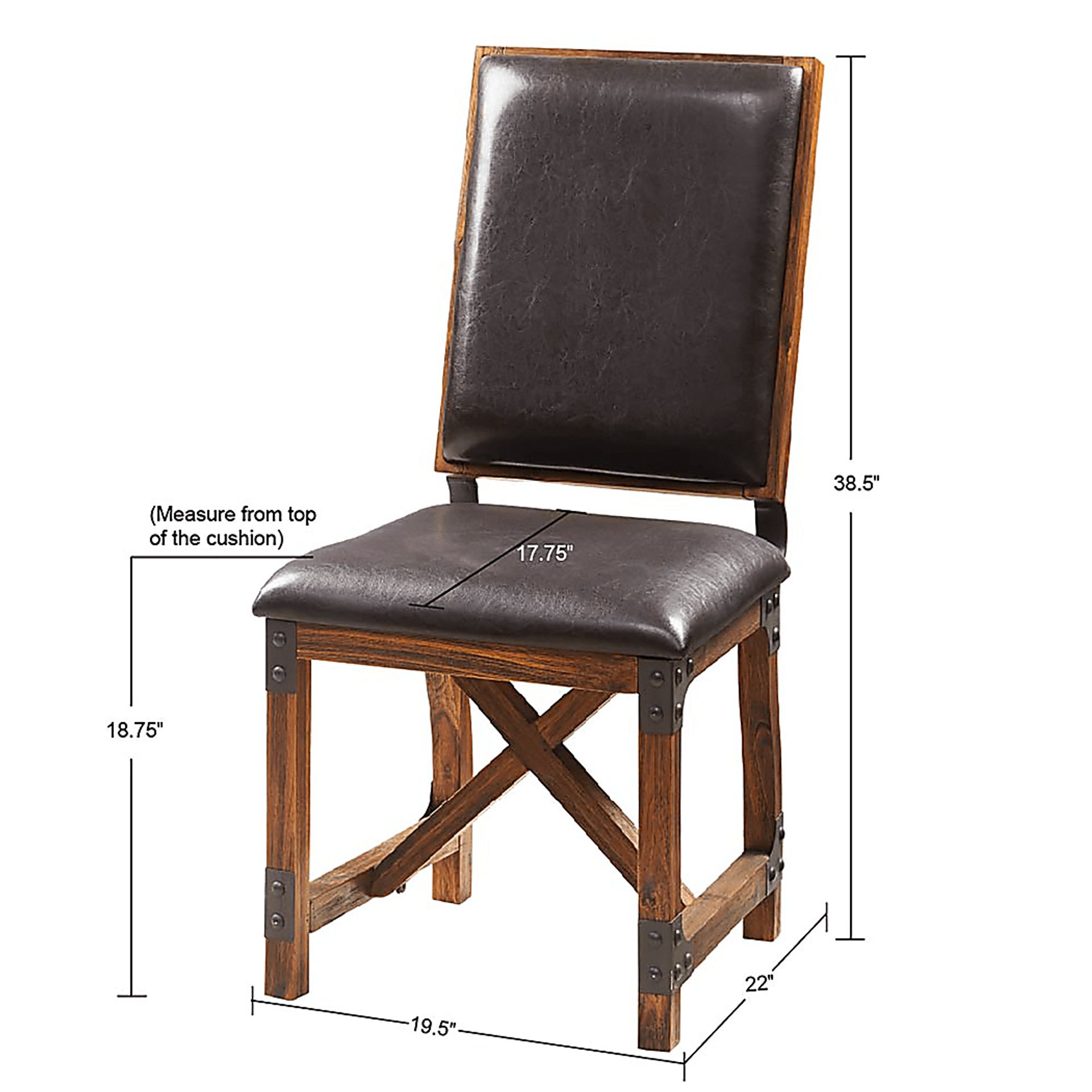 Sablesprings Chocolate Side Chair - Image 7