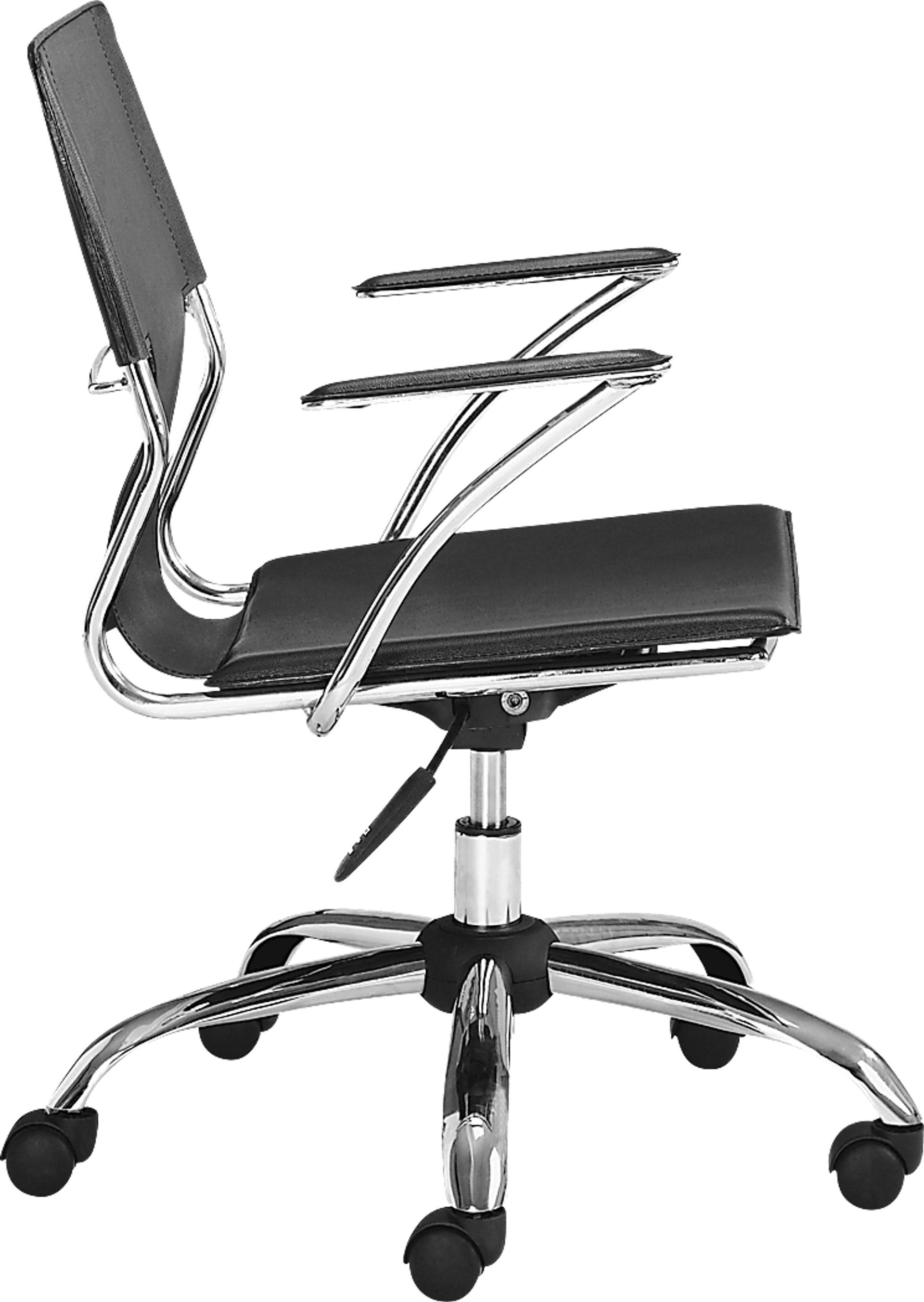 Sacher Black Office Chair - Image 2