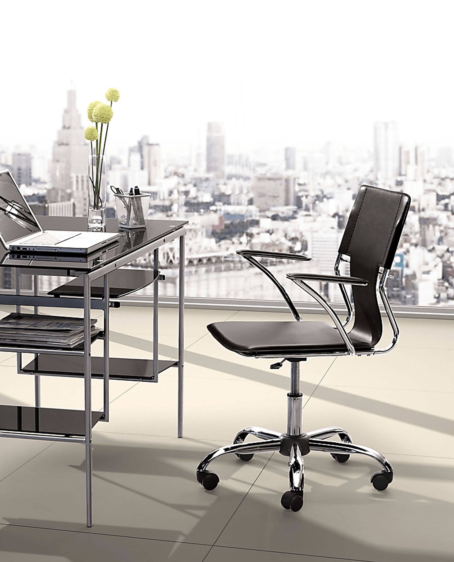 Sacher Black Office Chair - Image 5