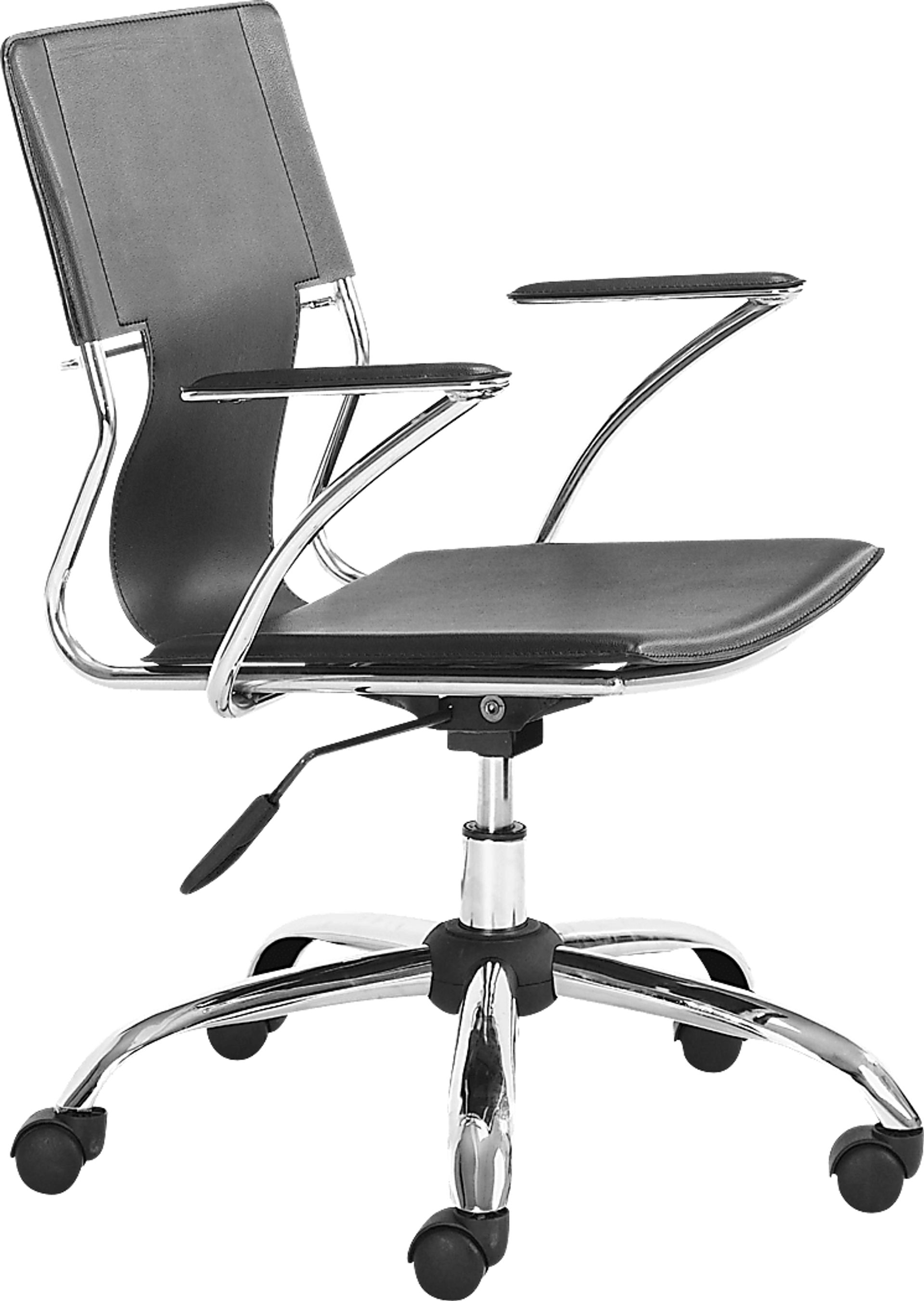 Sacher Black Office Chair - Image 1