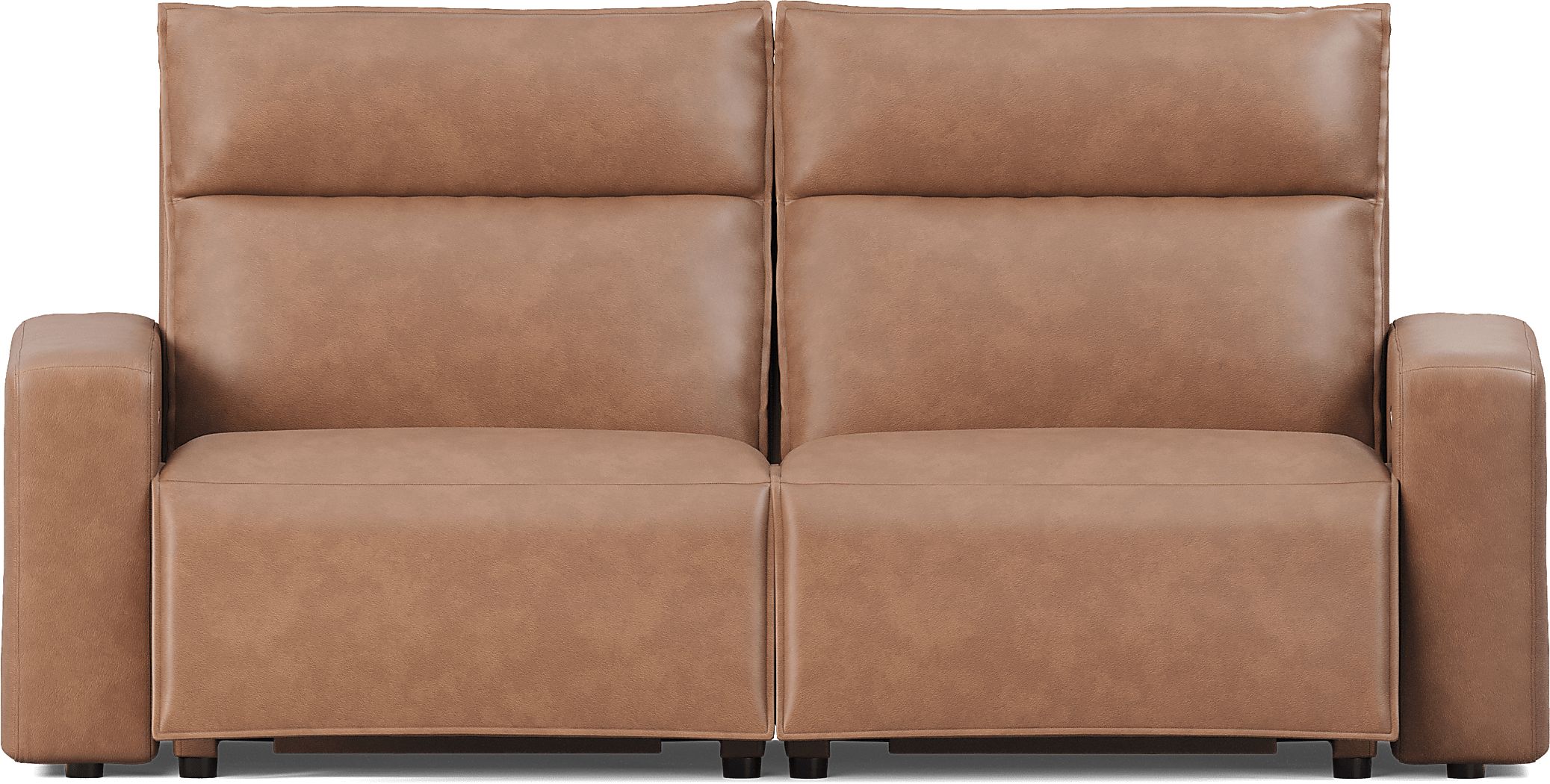 ModularTwo Saddle 2 Pc Dual Power Reclining Loveseat